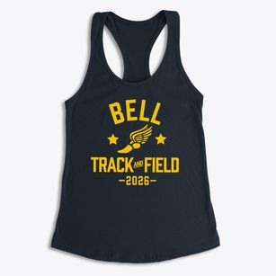 Bell Middle School Track and Field Women's Racerback Tank