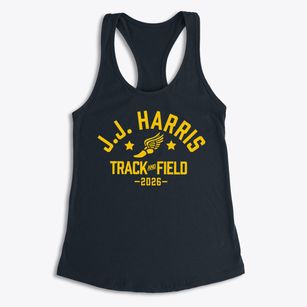 J.j. Harris Elementary School Track and Field Women's Racerback Tank