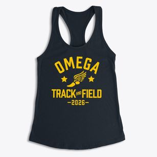 Omega Elementary & Middle School Track and Field Women's Racerback Tank