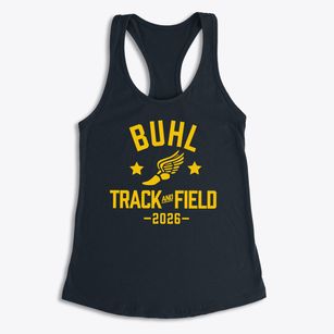 Buhl High School Track and Field Women's Racerback Tank