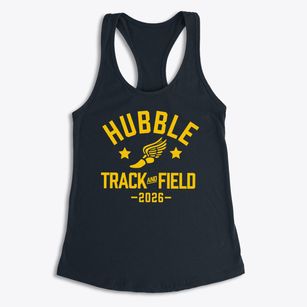 Hubble Middle School Track and Field Women's Racerback Tank
