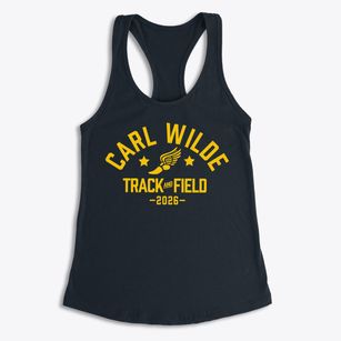 Carl Wilde Elementary School 79 Track and Field Women's Racerback Tank