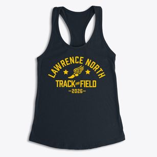 Lawrence North High School Track and Field Women's Racerback Tank
