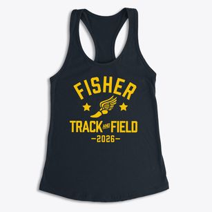 Fisher Elementary School Track and Field Women's Racerback Tank