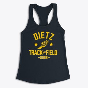 Dietz Elementary School Track and Field Women's Racerback Tank