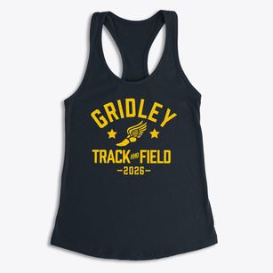 Gridley Elementary & Southern  Middle Track and Field Women's Racerback Tank