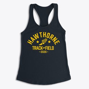 Hawthorne Elementary School Track and Field Women's Racerback Tank
