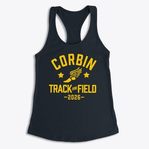 Corbin Middle School Track and Field Women's Racerback Tank