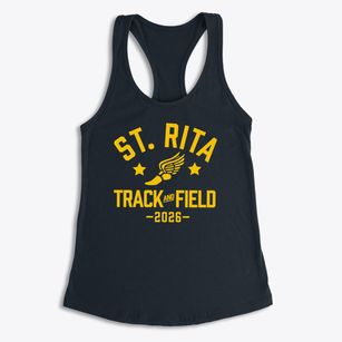 Saint Rita School Track and Field Women's Racerback Tank