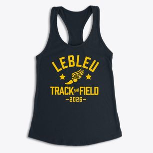 Lebleu Settlement Elementary School Track and Field Women's Racerback Tank
