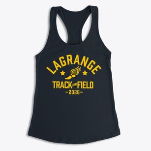 Lagrange High School Track and Field Women's Racerback Tank