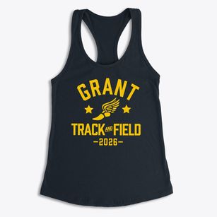 Grant High School Track and Field Women's Racerback Tank
