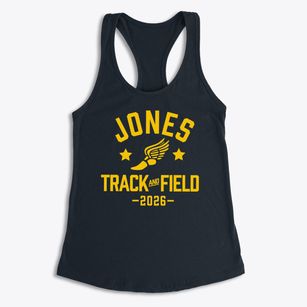 Jones Elementary School Track and Field Women's Racerback Tank