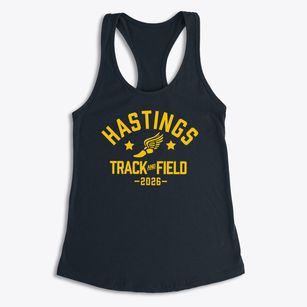 Hastings Middle School Track and Field Women's Racerback Tank