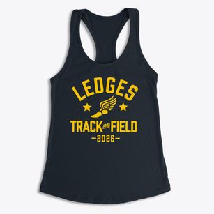 Ledges School Treatment Center Track and Field Women's Racerback Tank