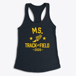 Ms. Carrie's Day School Track and Field Women's Racerback Tank