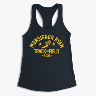 Monsignor Ryan Memorial High School Track and Field Women's Racerback Tank