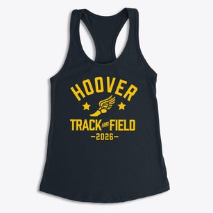 Hoover Elementary School Track and Field Women's Racerback Tank
