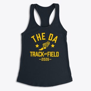 The Da Vinci Institute Track and Field Women's Racerback Tank
