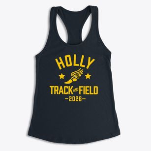 Holly Alternative High School Track and Field Women's Racerback Tank