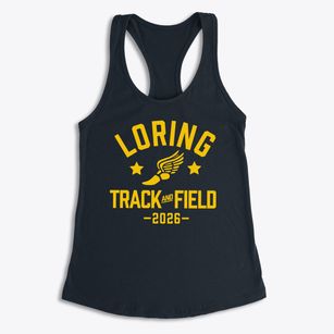 Loring Primary School Track and Field Women's Racerback Tank