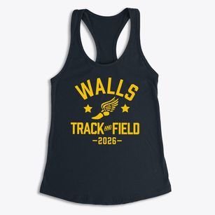 Walls Elementary School Track and Field Women's Racerback Tank