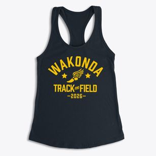 Wakonda Elementary School Track and Field Women's Racerback Tank