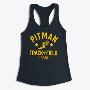 Pitman High School Track and Field Women's Racerback Tank