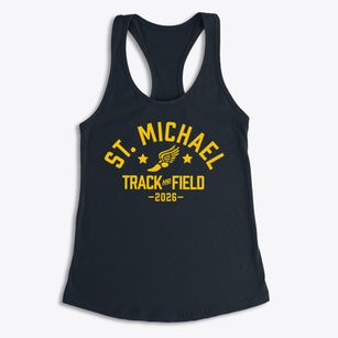 Saint Michael High School Track and Field Women's Racerback Tank