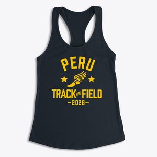 Peru Primary School Track and Field Women's Racerback Tank