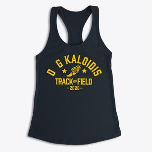 D & G Kaloidis Parochial School Track and Field Women's Racerback Tank