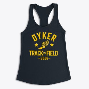 Ps 229 Dyker Track and Field Women's Racerback Tank
