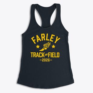 Farley Middle School Track and Field Women's Racerback Tank