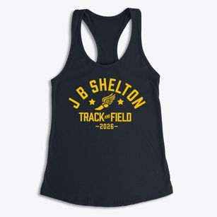 J B Shelton Academy Track and Field Women's Racerback Tank