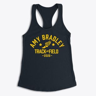 Amy Bradley School Track and Field Women's Racerback Tank