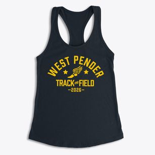 West Pender Middle School Track and Field Women's Racerback Tank