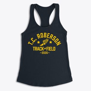 T.c. Roberson High School Track and Field Women's Racerback Tank