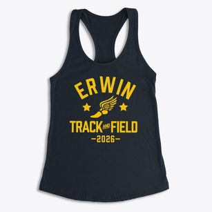 Erwin Montessori School Track and Field Women's Racerback Tank