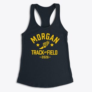 Morgan Elementary School Track and Field Women's Racerback Tank
