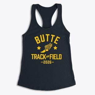 Butte Public School Track and Field Women's Racerback Tank