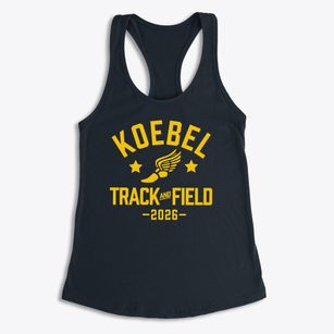 Koebel Elementary School Track and Field Women's Racerback Tank