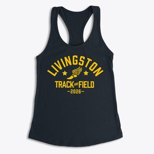 Livingston Elementary School Track and Field Women's Racerback Tank