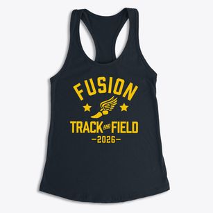 Fusion Academy Track and Field Women's Racerback Tank