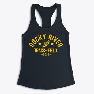 Rocky River Middle School Track and Field Women's Racerback Tank