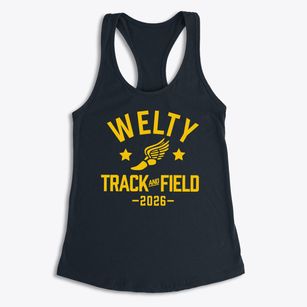 Welty Middle School Track and Field Women's Racerback Tank