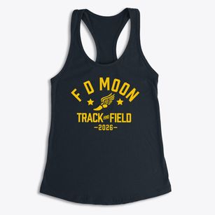 F D Moon Academy Track and Field Women's Racerback Tank