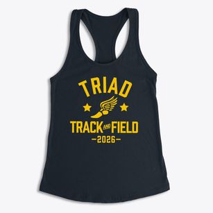 Triad School Track and Field Women's Racerback Tank