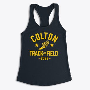 Colton Middle School Track and Field Women's Racerback Tank
