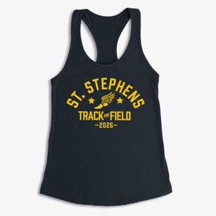 Saint Stephens Episcopal School Track and Field Women's Racerback Tank