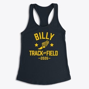 Billy Primary Track and Field Women's Racerback Tank